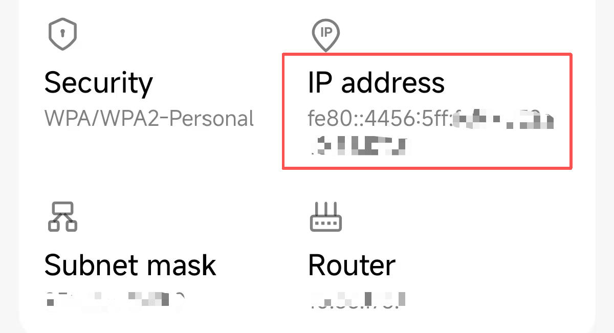 Wireless connection guide