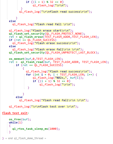 Example of Using Flash API