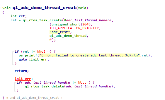 Creating an ADC Task