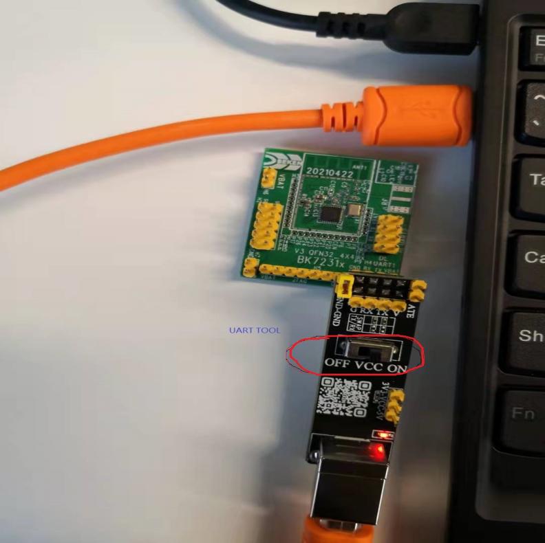 []{#OLE_LINK8 .anchor}Figure 2: Establish a Serial Connection