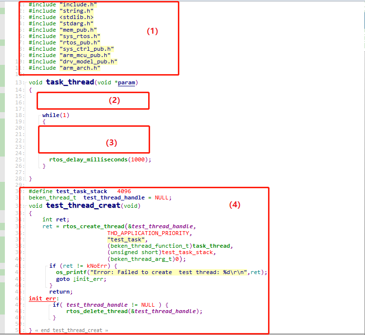 Example for Writing user_code.c File