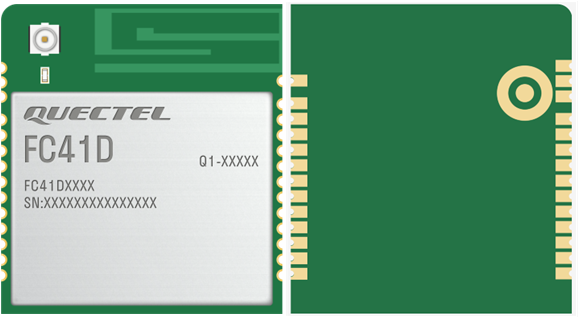 Top and Bottom Views (Coaxial RF Connector)