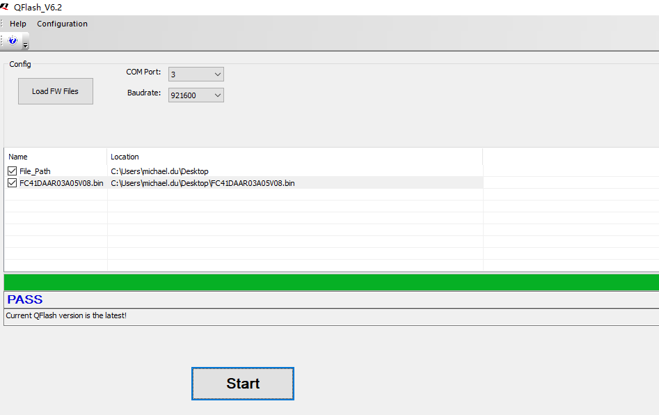 Complete the Firmware Upgrade