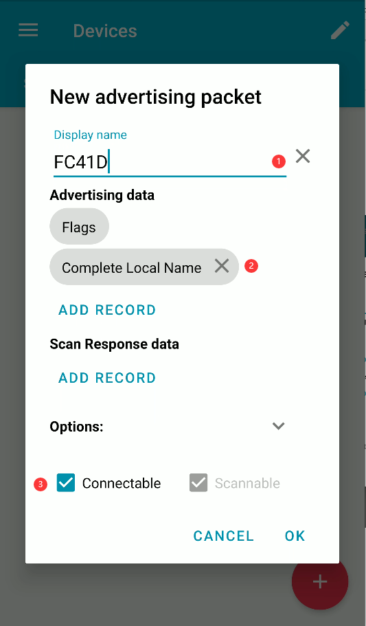 Configure Advertising