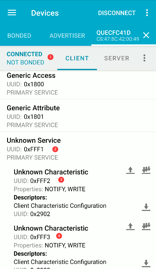 Connected Successfully