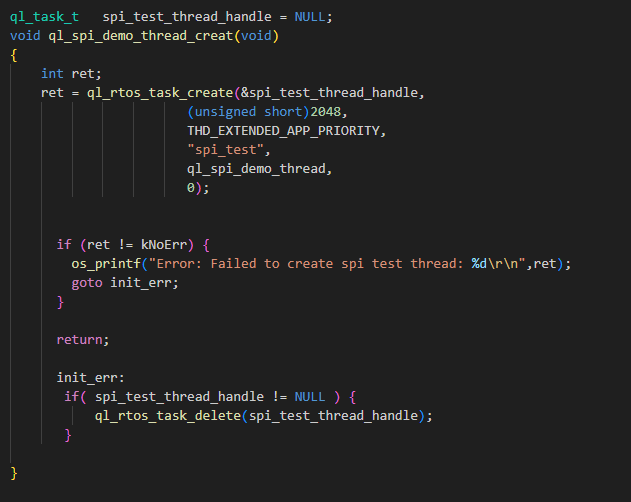 示例：创建 SPI 任务