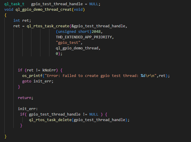 图 1：示例：创建 GPIO 任务
