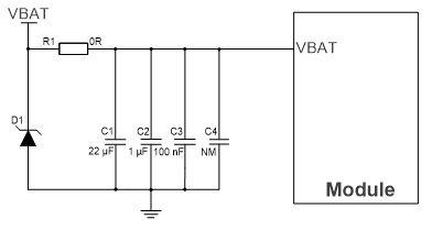VBAT Reference Circuit