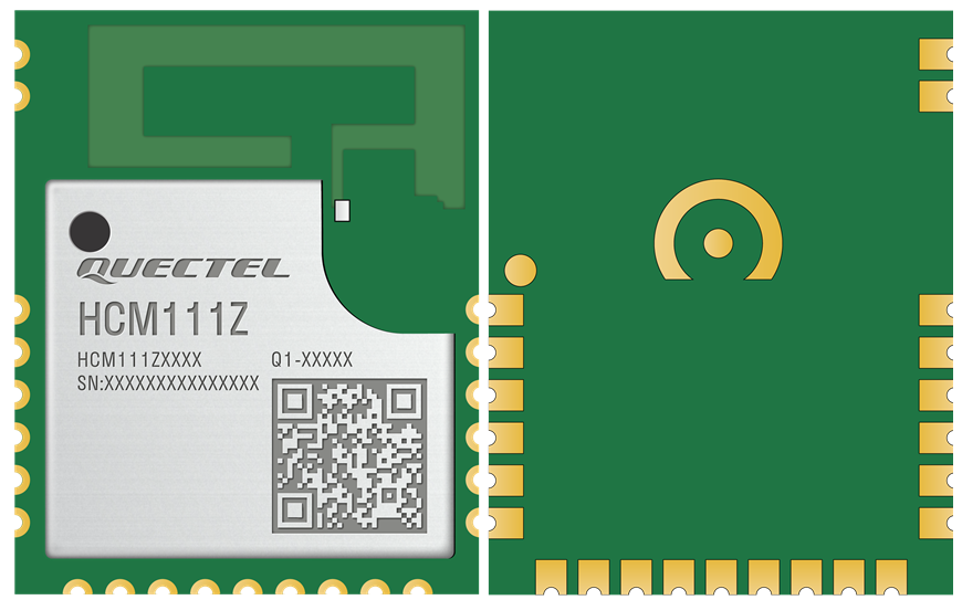 Top and Bottom Views (PCB Antenna)