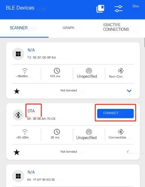 OTA Exception Recovery Interface