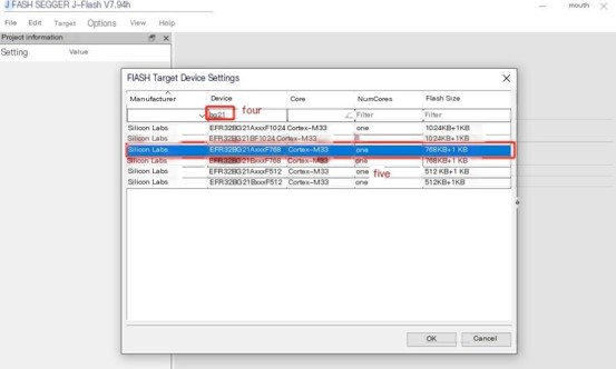 Chip Selection Interface