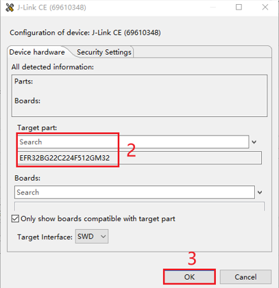 Figure 76: Configure J-Link Debugger
