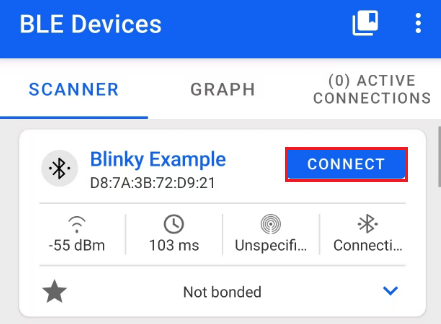 Figure 131: Connect Blinky Example