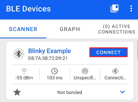 Figure 135: Connect Blinky Example
