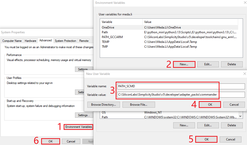 Figure 142: Create Variable PATH_SCMD