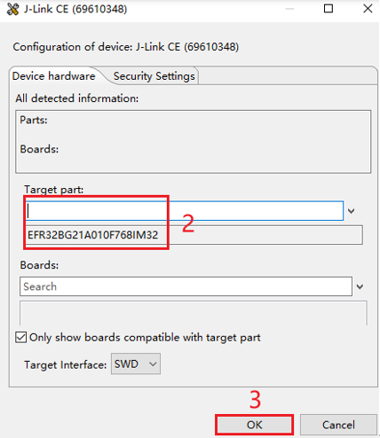 Figure 24: Configure J-Link Debugger