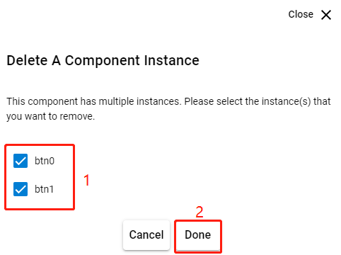 Figure 60: Remove btn0 and btn1