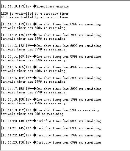 Sleeptimer Bare-metal Log