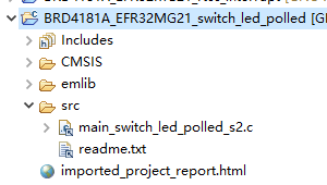 导入的示例工程