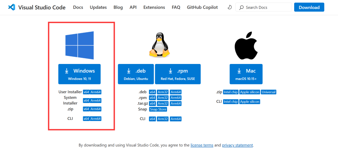 Visual Studio Code 下载